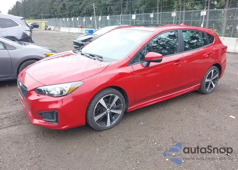 2018 Subaru Impreza 2.0I Sport from USA, damaged, VIN 4S3GTAM67J3751350